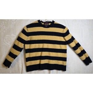 Daniel Cremieux Signature Collection Blue Striped Sweater ‎ XXL /TTG With Flaws